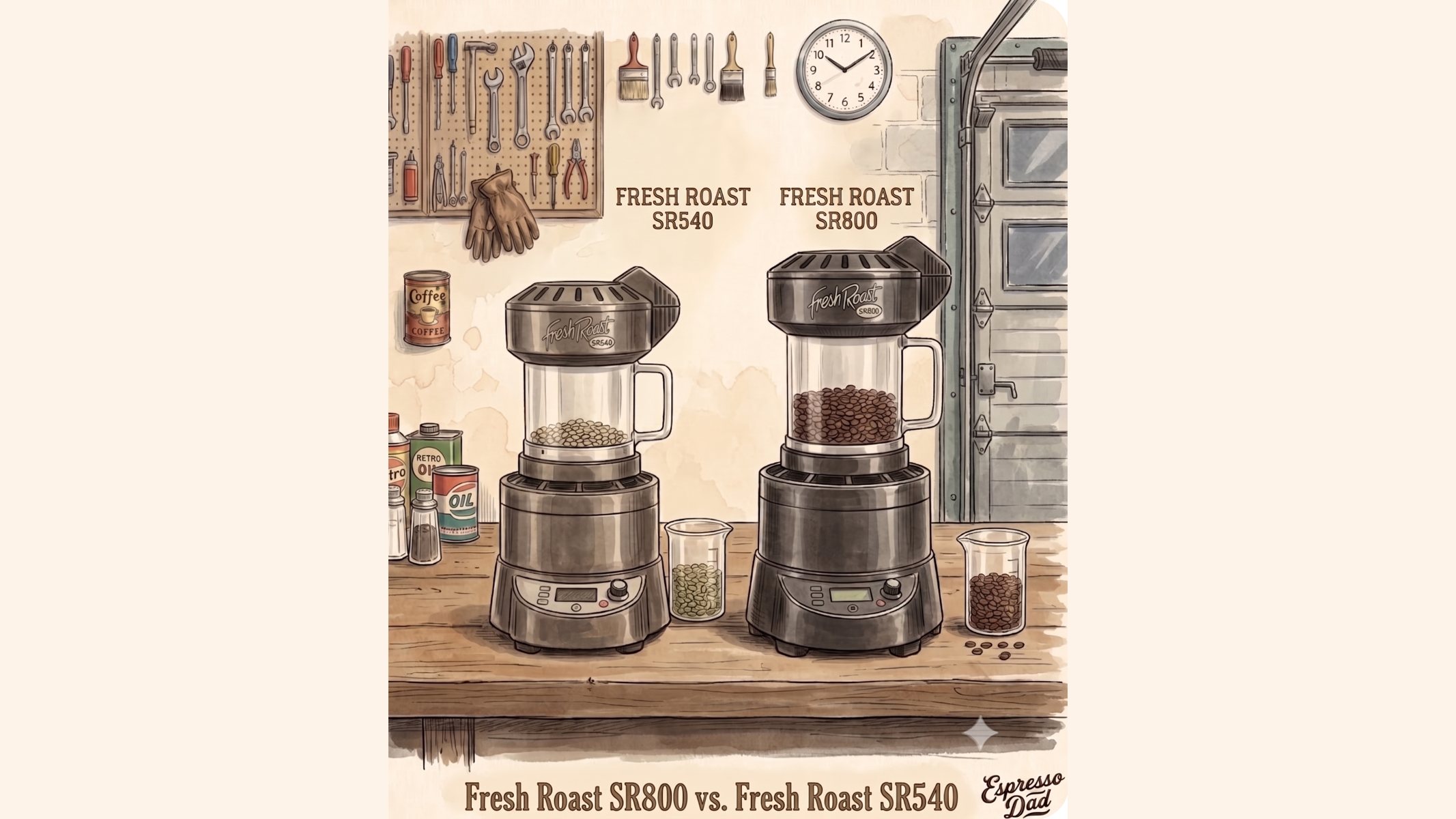 Fresh Roast SR800 vs SR540: Which Home Roaster Should You Buy?